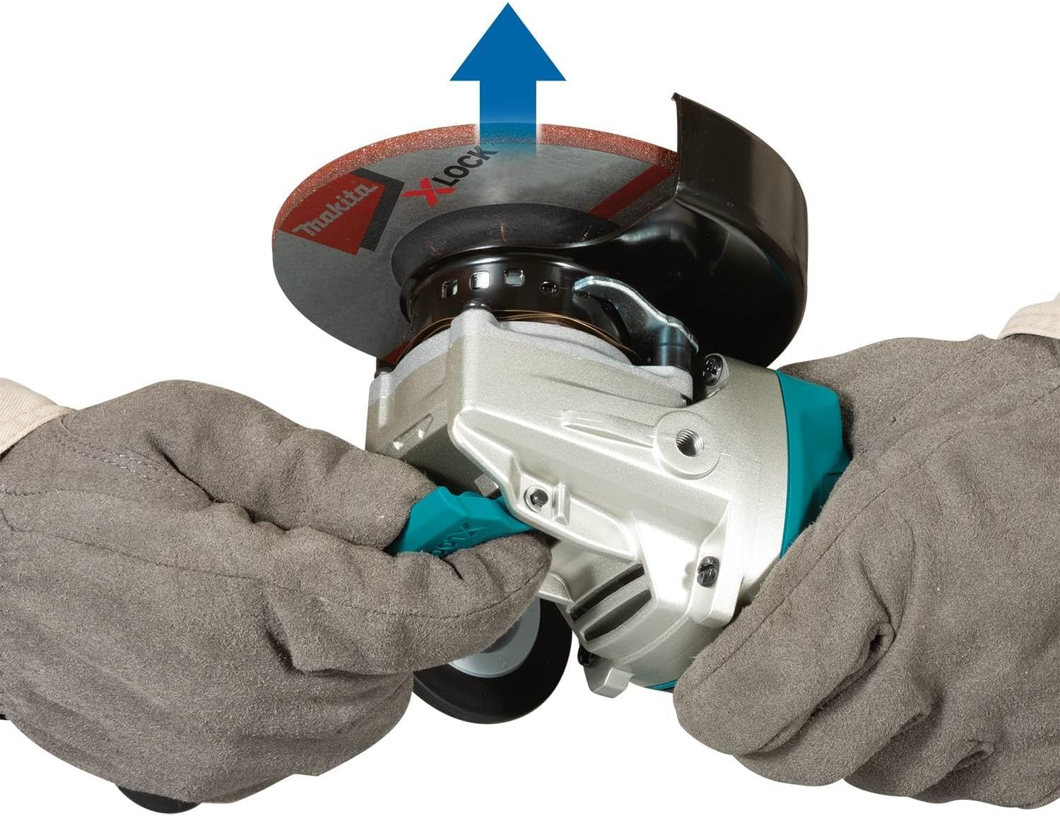 Makita XAG25Z-R 18V LXT Brushless Lithium-Ion 4-1/2 in. / 5 in. Cordless X-LOCK Angle Grinder (Tool Only) (Renewed)