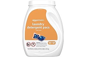Amazon Basics Laundry Detergent Pacs: The Essential Laundry Solution