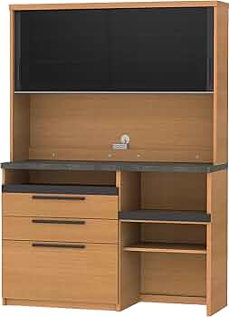 Amazon.co.jp: パモウナ(Pamouna) 食器棚 キッチンボード 幅150×奥行50