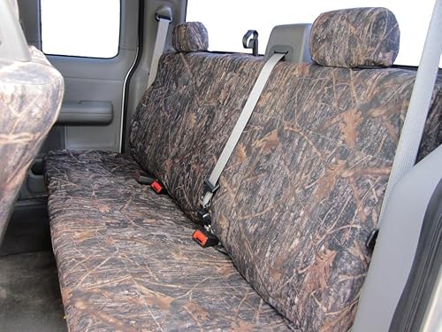 Durafit Seat Covers | Se adapta al juego completo de asientos delanteros y traseros Ford F150 XLT Super Cab 2004-2008 | Fundas de asiento de ajuste