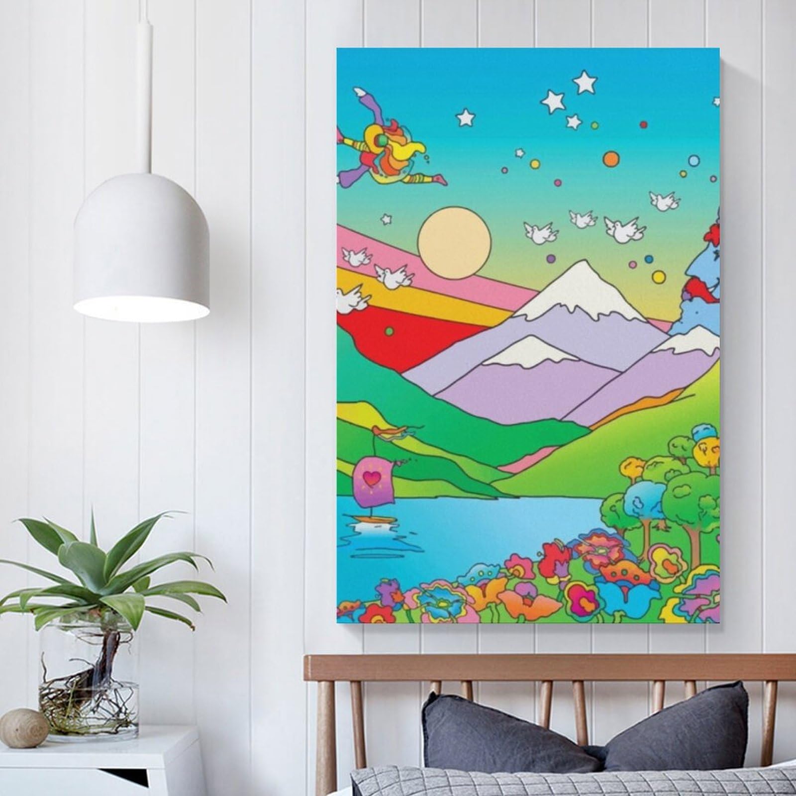 Artwork-psychedelic-peter-max-paint-by-numbers Poster Cool