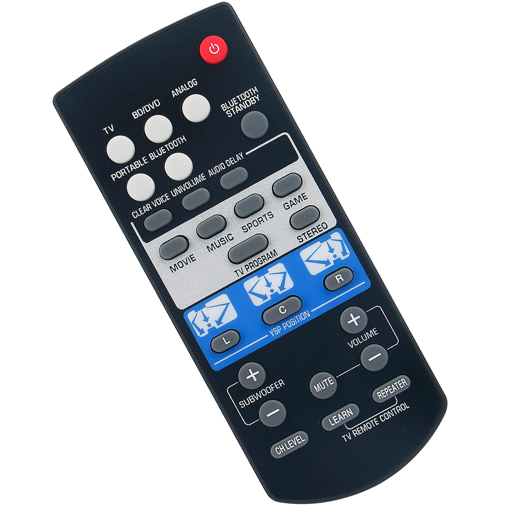 Amazon | FSR80 ZG80760 交換用リモコン ヤマハデジタルサウンド