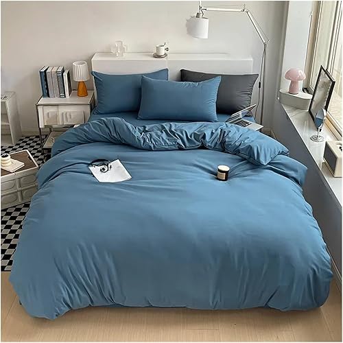 Bedding Sets Solid Colour Duvet Cover Set Single Bed Double Bed Queen Size Duvet Cover Set,Bedding Set