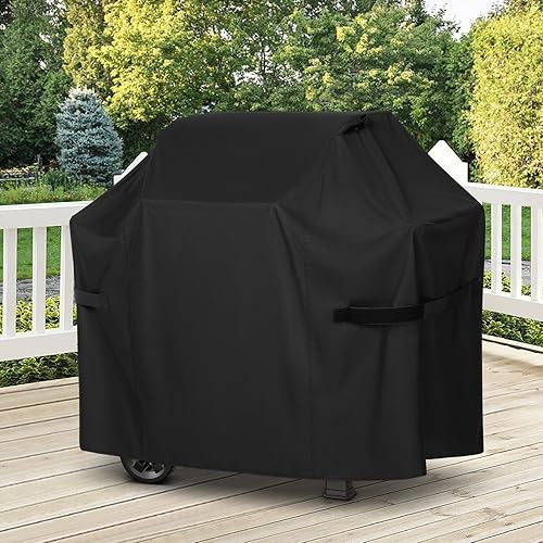 Miniatura 7 de Funda para parrilla de 51 pulgadas, cubierta de barbacoa de gas para exteriores, resistente, impermeable y resistente a la decoloración, compatible