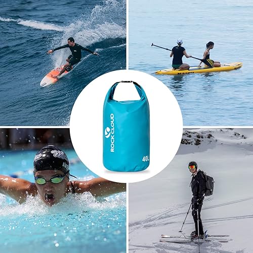 Miniatura 7 de Rock Cloud - Bolsa seca impermeable de 7.93 galones, para kayak, rafting, navegación, playa, surf, natación, canoa, campamento, senderismo, pesca