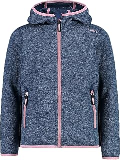 CMP Girl's Knit Tech Mélange Fleece Jacket
