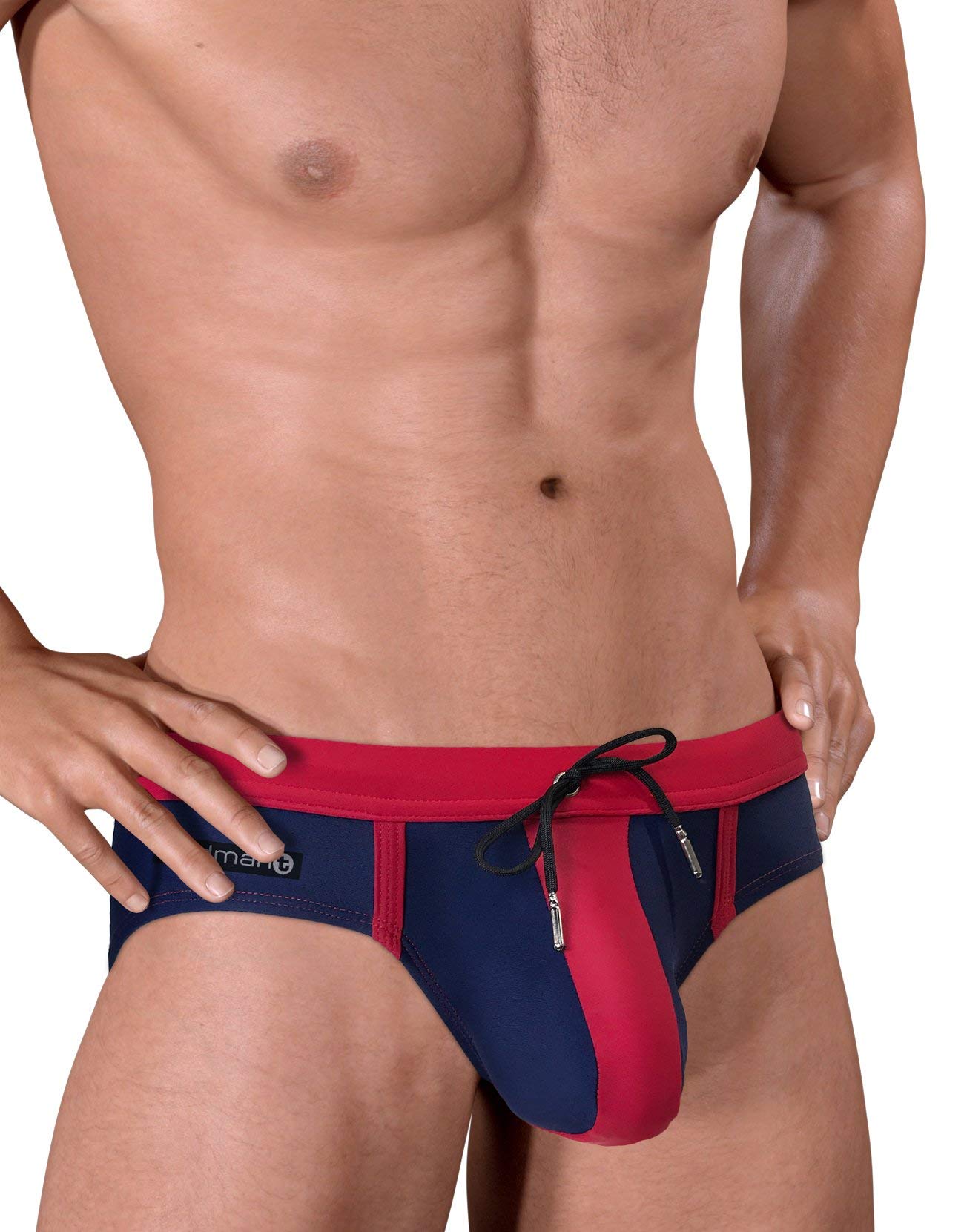 Moby Big Boy Pouch Swim Blue/Red