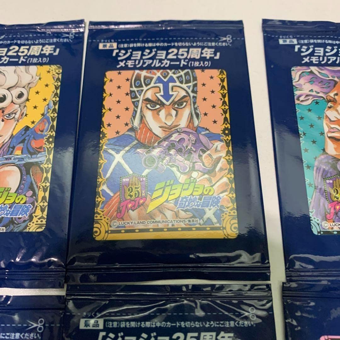ジョジョ25周年 メモリアルカードアナスイ15枚