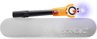 Bondic UV Liquid Plastic Welder, Super Glue, Cures Quickly, UV Resin Kit with Light for Home, Plastic, Jewelry (LED Light & Liquid Cartridge in a Tin Case)