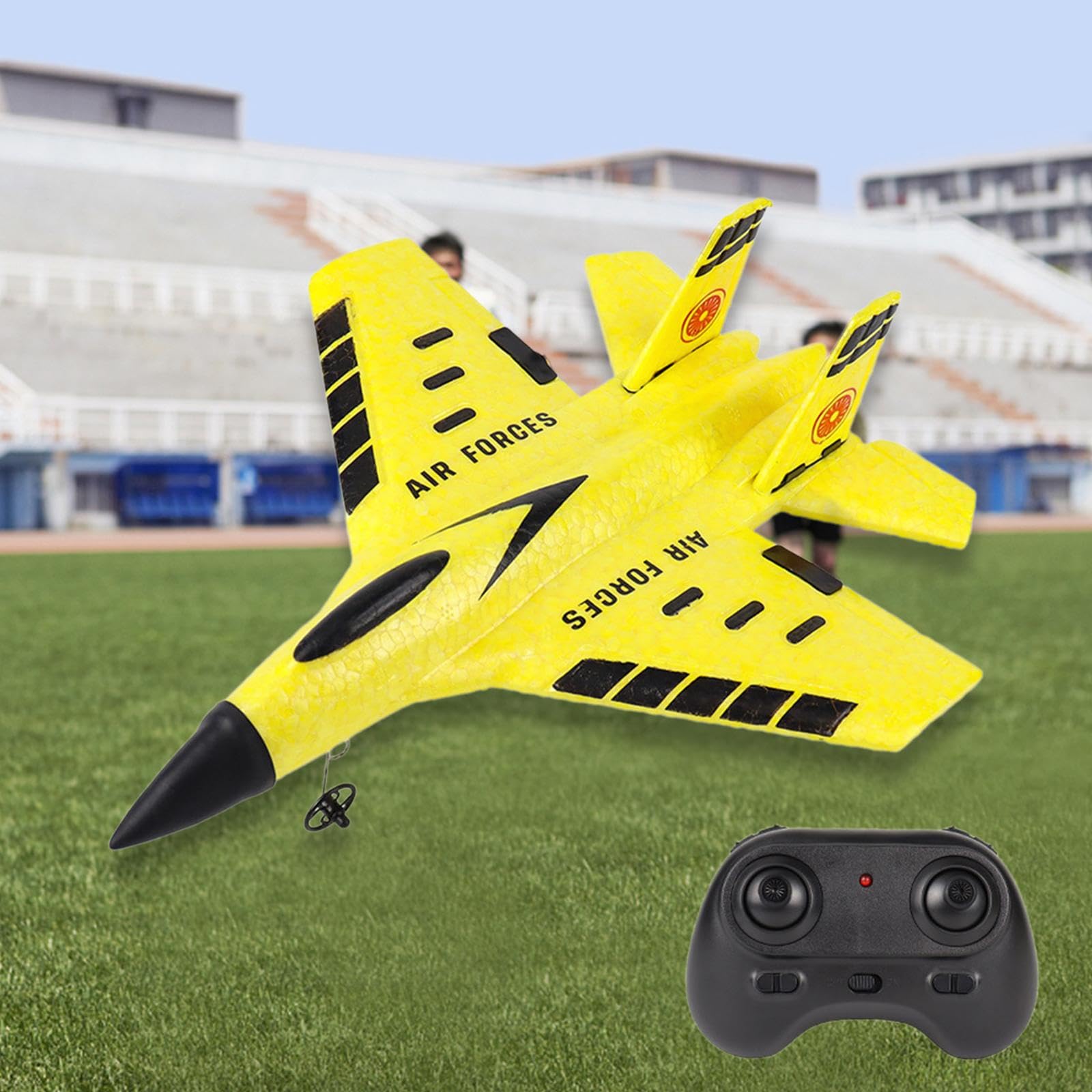 Avión RC Planeador RC avión de ala Fija Modelo de avión RC Juguete para Adultos niñas niños