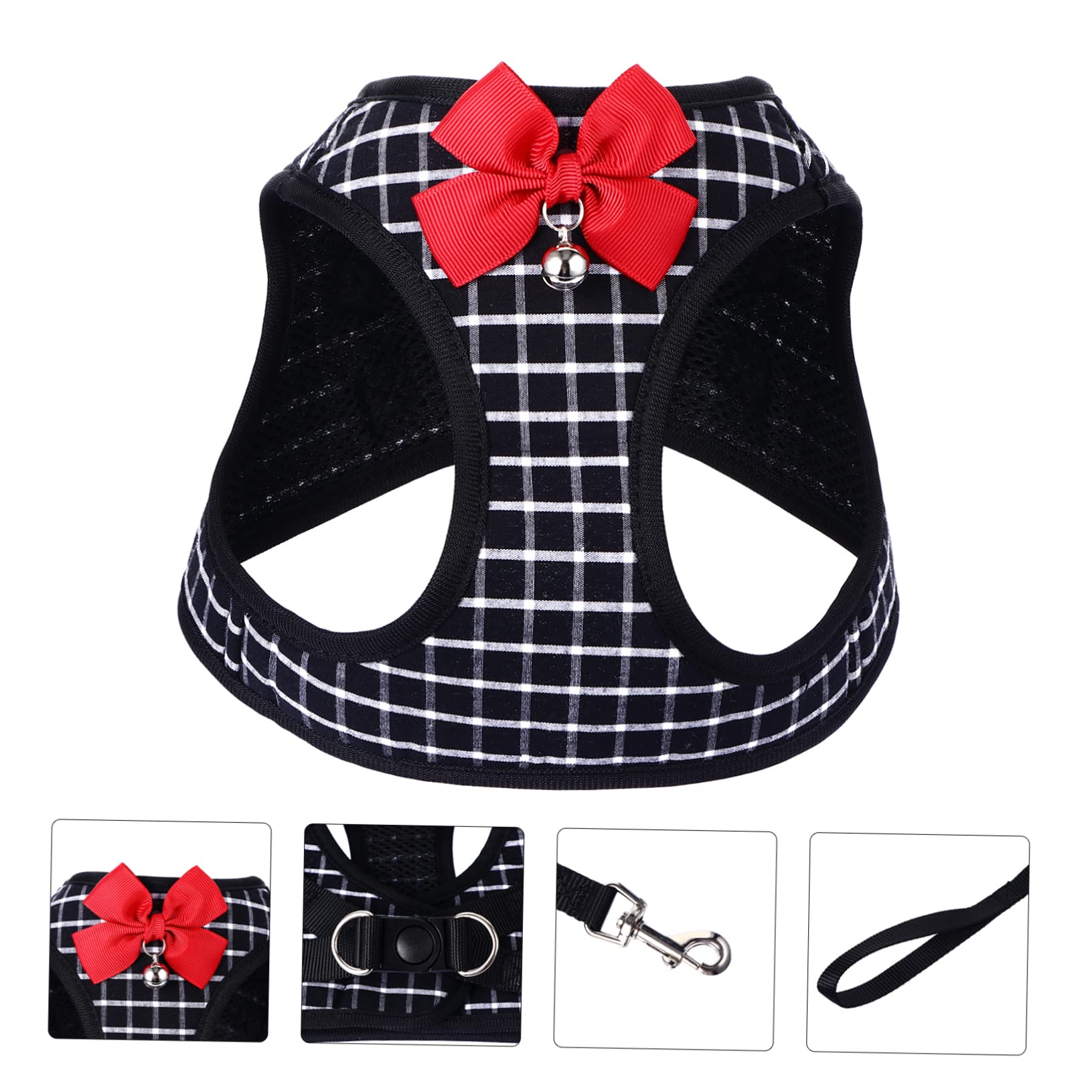 Mipcase 3stücke Lovely Small Dog Atmungsaktives Hundegeschirr Mit Für Kleine Haustiere Und Langlebig Für Und Training