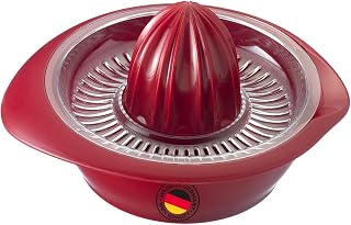 Westmark Citrus Press with Container, Diameter: 18.7 cm, Capacity: 0.5 litres, Plastic, Limetta, Red, 3091227R