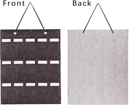 Miniatura 3 de Organizador de lentes de sol para colgar en la pared, organizador de lentes de sol, 15 ranuras, organizador de almacenamiento para gafas (gris