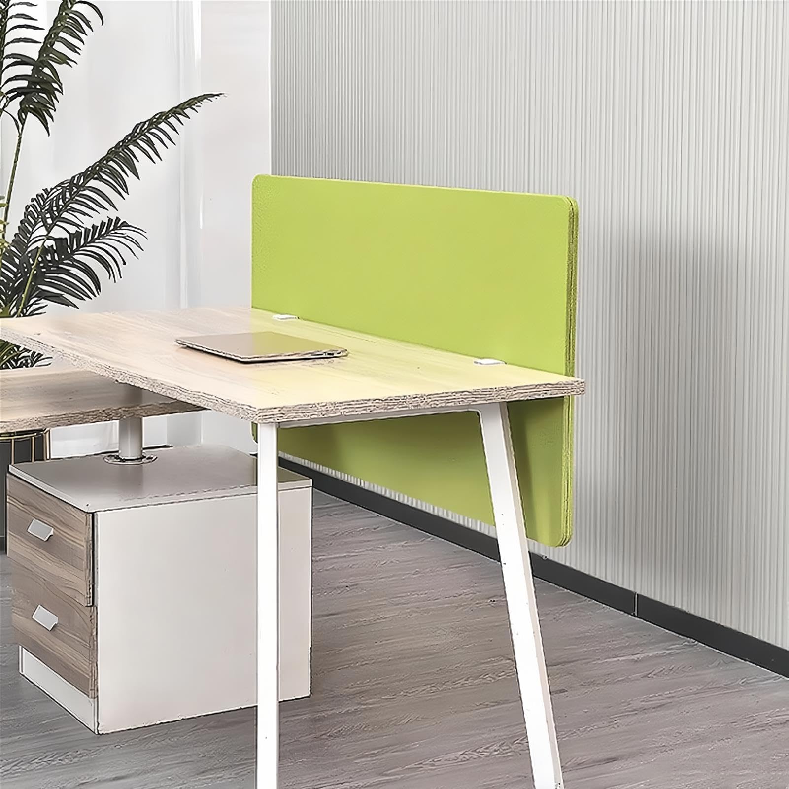 Diviseur d'intimité avec pince pour isolation phonique de table