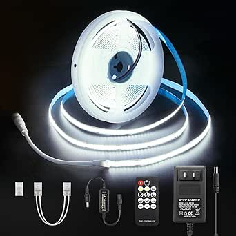 ALITOVE WS2811 - Tira De Luces LED Direccionables De Neón De Color De Ensueño, Color Arcoíris, Programable, Digital, Píxeles, 6.6 Pies, 216 LED Para Bricolaje, Letras De Neón, Bares, Letreros