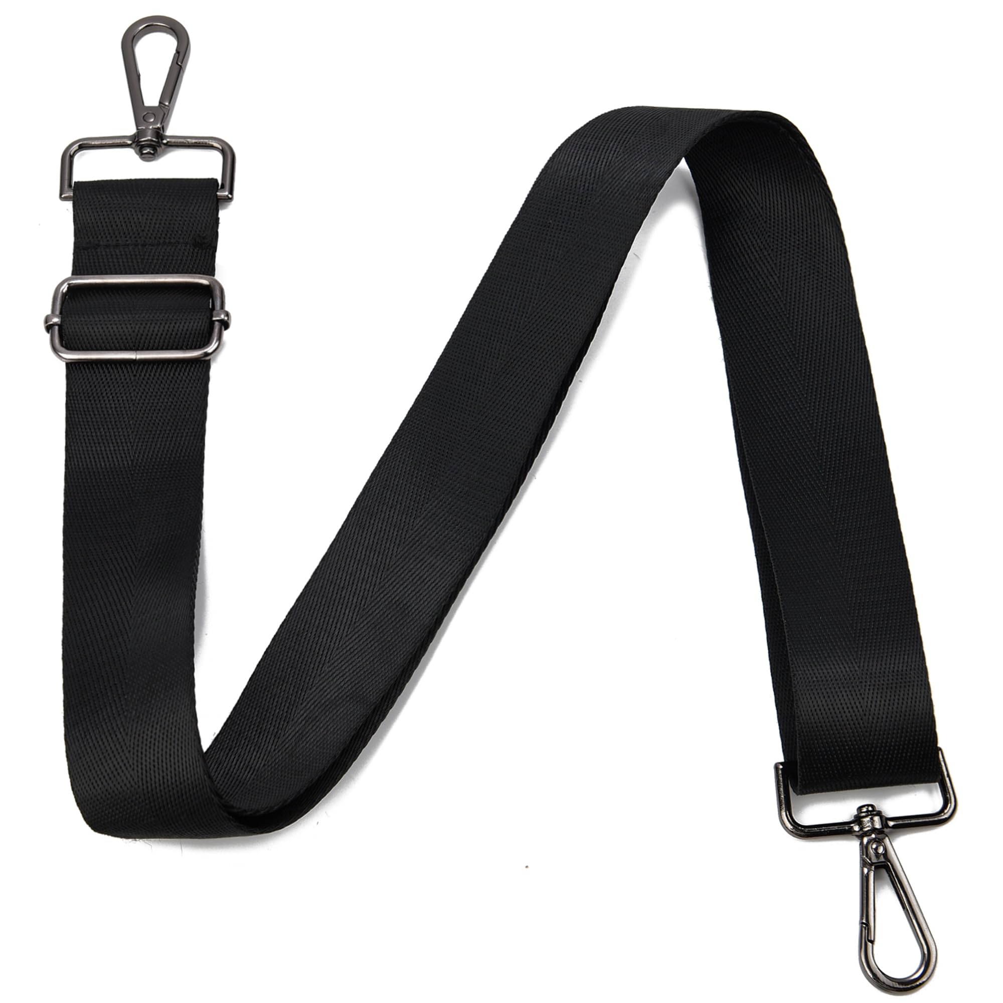 Purse Strap Gold Hardware Replacement Crossbody Bag Strap, Wide Adjustable Shoulder Strap