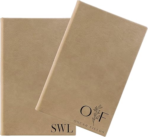 Miniatura 8 de Diario personalizado personalizado. Grabado con láser. 9 diseños. 8 colores. Regalos profesionales de negocios. Regalo de compañero de trabajo.