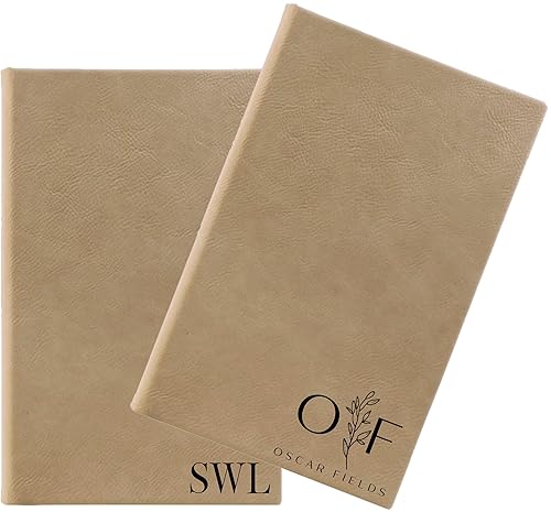 Miniatura 8 de Custom Personalized Journal. Laser Engraved. 9 Designs. 8 Colors. Professional Business Gifts. Coworker Gift. Graduation Gift. Teacher Gift. Gift