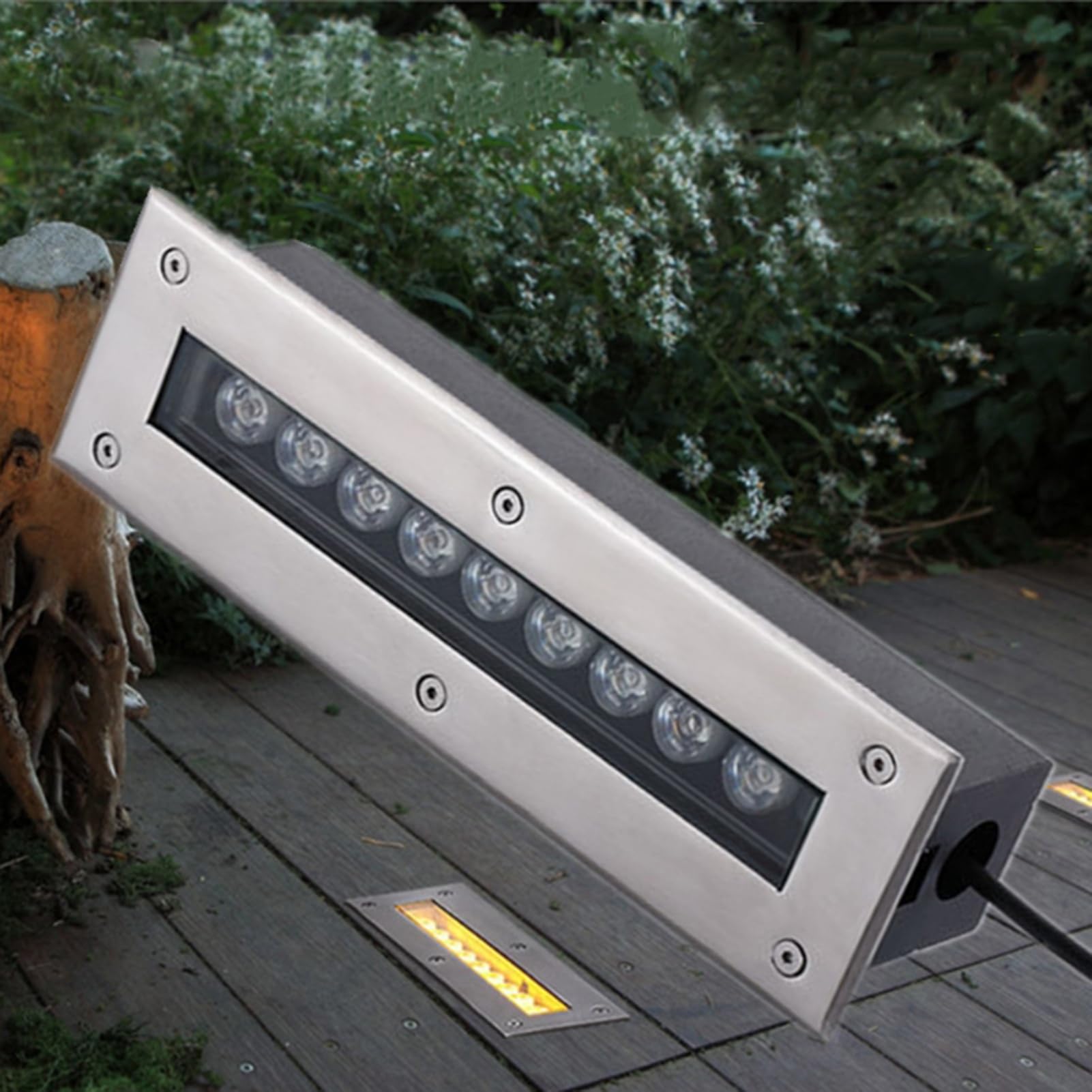 Faretto LED da incasso impermeabile IP66, AC85-265 V, illuminazione paesaggistica per giardino, vialetto
