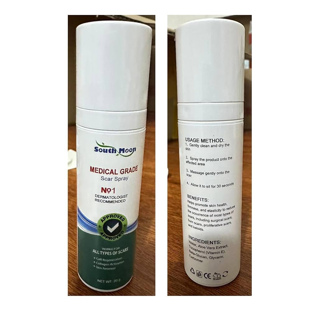 Amazon.com: Eliminación de cicatrices, espray de cicatrices de grado médico, espray de eliminación de cicatrices de grado médico, aerosol de eliminación de cicatrices, aerosol de cicatrices, tratamiento avanzado : Salud y Hogar