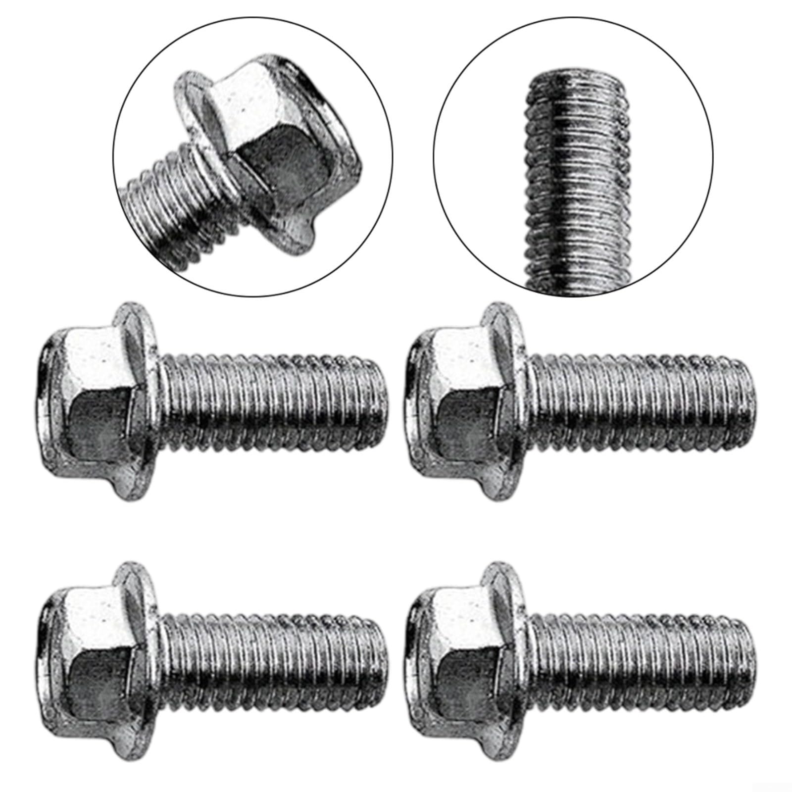 FUBESK Bullone di montaggio per unità di taglio compatibile con tosaerba H e J, vite di fissaggio in metallo 5066754-01 5065702-01 5066454-01, riparazione robusta di ricambio per trattori da prato (10