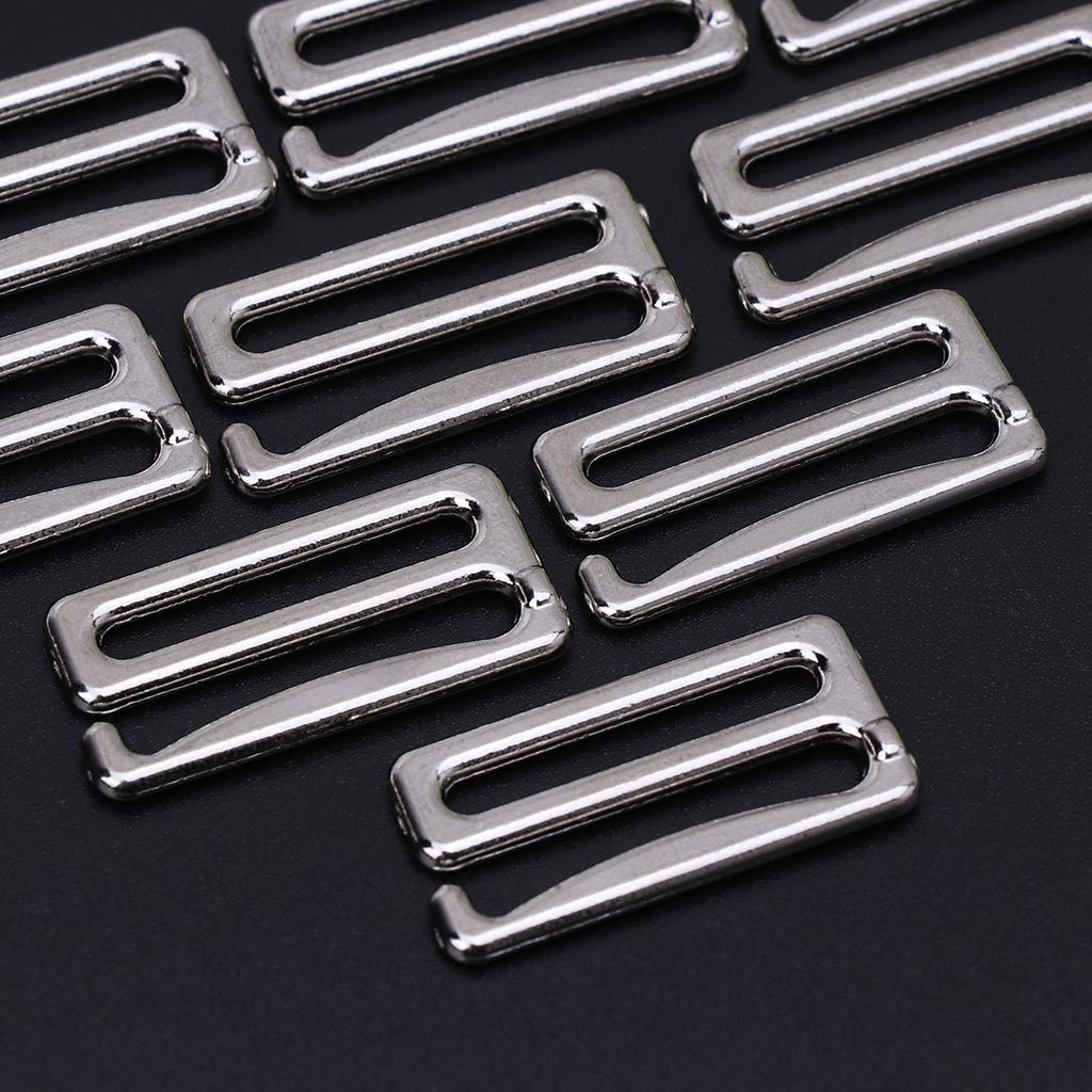 10pcs Metal Bra Hook Suspender Clip Corset Garter Belt Clasp Lingerie Supplies