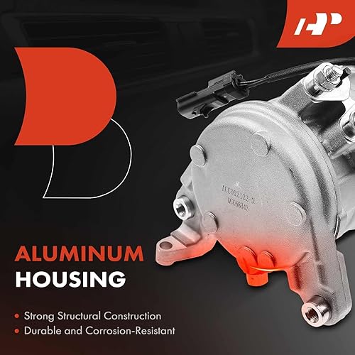 Miniatura 6 de A-Premium Compresor de aire acondicionado de CA con embrague compatible con Dodge Durango 5.7L 2004-2008, Chrysler Aspen 5.7L 2007-2008, estilo