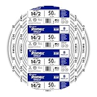 Vista 2 de Southwire Romex Marca Simpull Cable Sólido para Interiores 14/2 W/G NMB 50 pies de largo - SW# 28827422