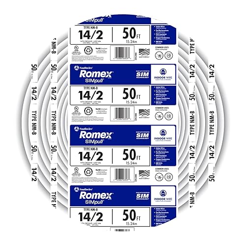 Vista 2 de Cable NMB 14/2WG 28827422 de Southwire, 50 pies de largo