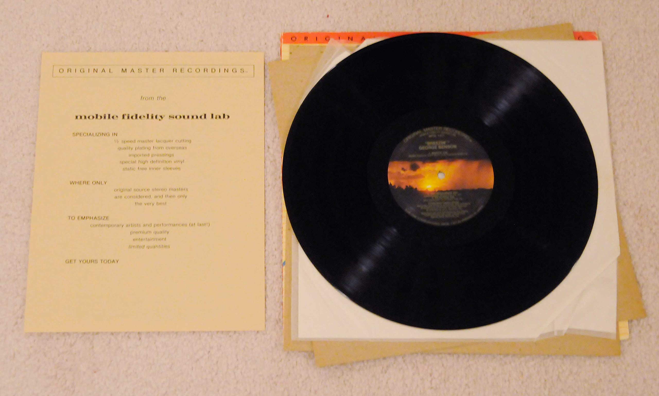Breezin' (This Masquerade) - Original Master Recording MFSL