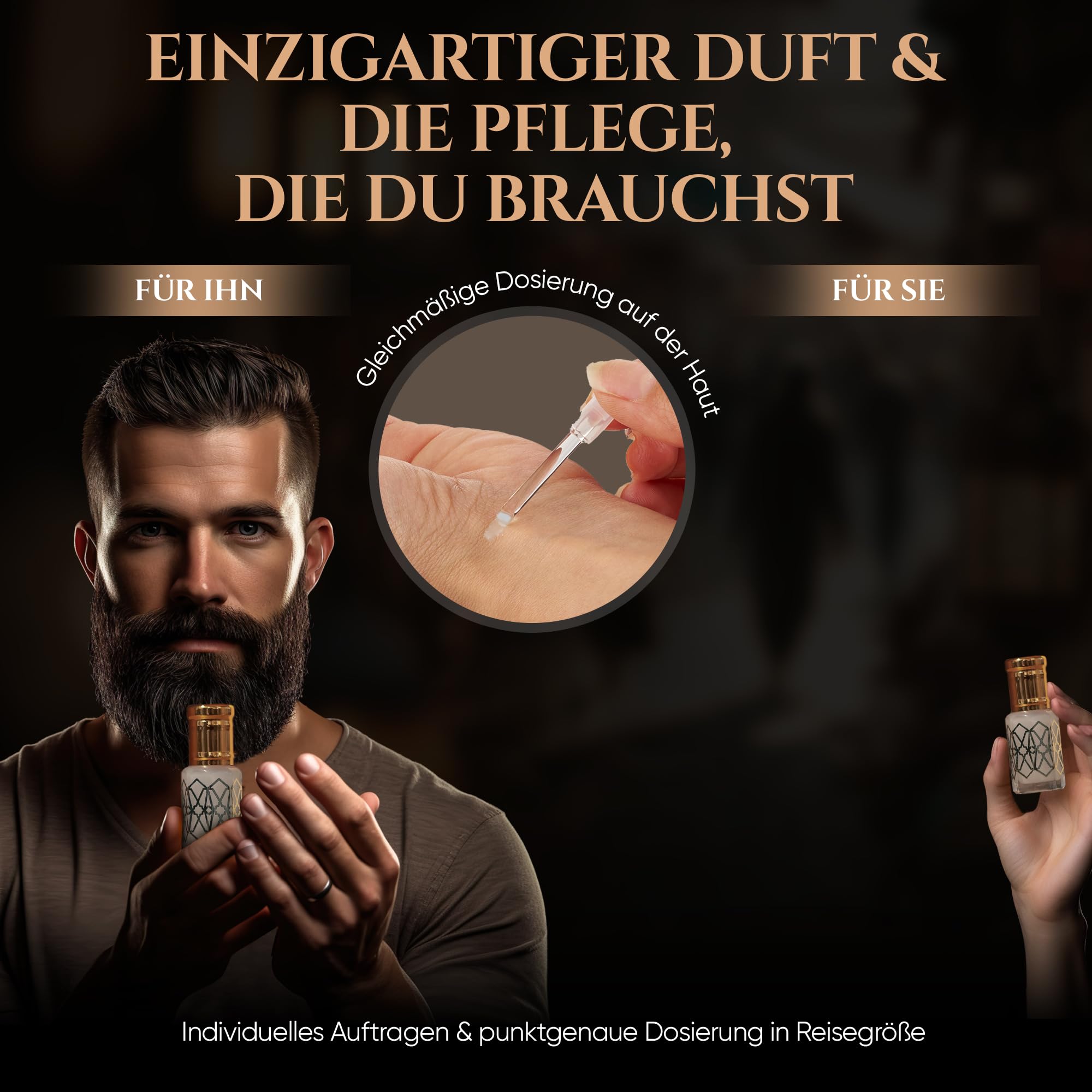 El-Musc - Musk Tahara Royal Silky 6ml aceite perfumado, almizcle blanco, misk, para HOMBRES y MUJERES