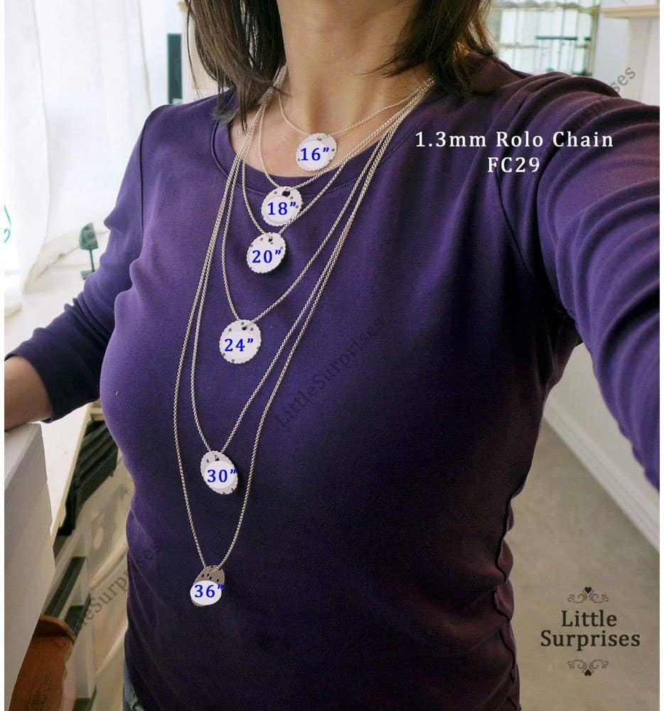16mm Hearts Chime Sound Bali Sterling Silver Harmony Ball Necklace LS80