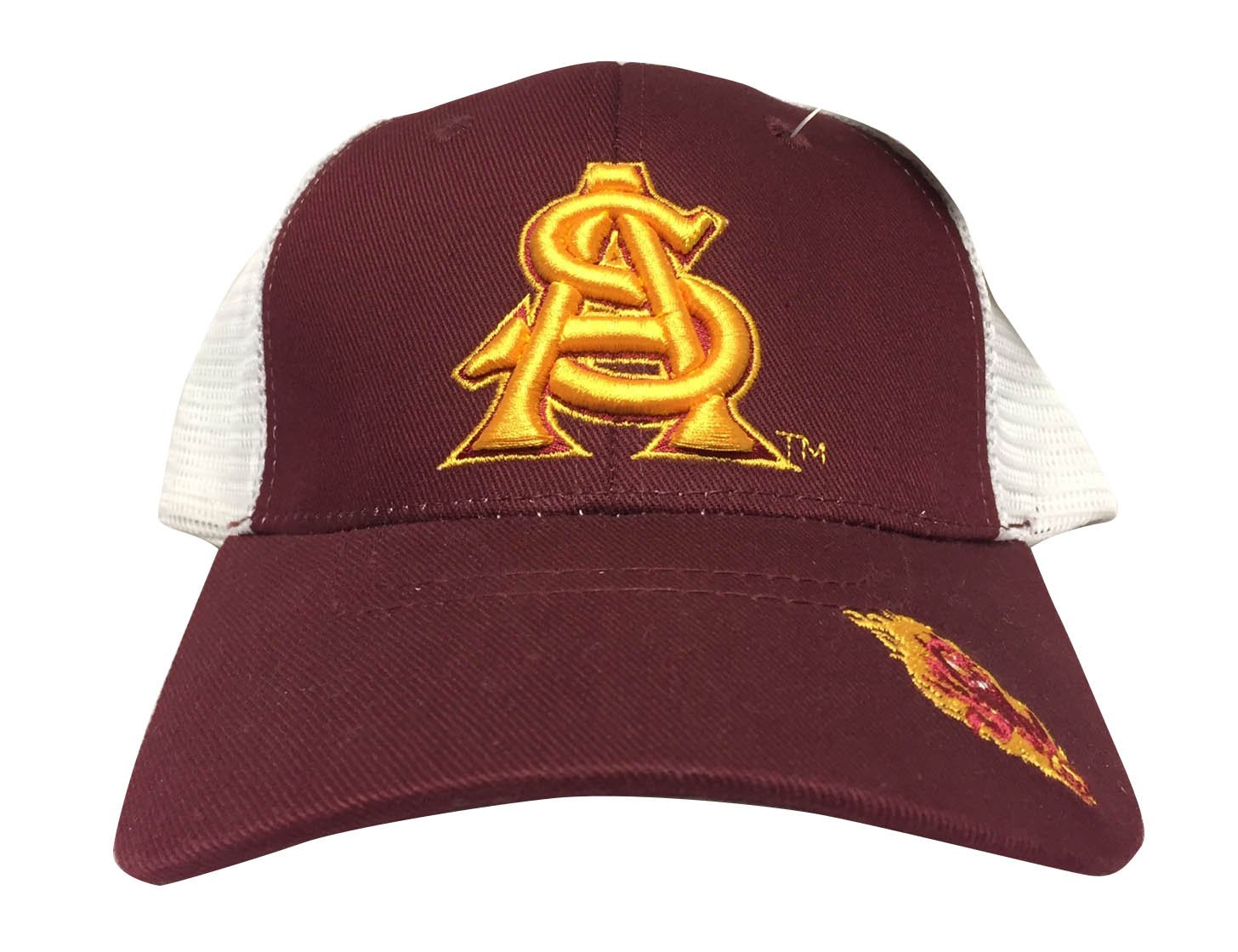 Twin Enterprises Arizona State Sun Devils Mesh Back College Team Strap Back Dad Hat Trucker Cap