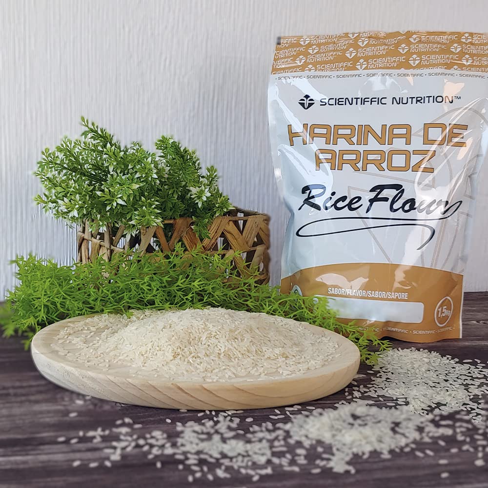 scientiffic Nutrition Farine de riz Gourmet 1.5 kgs TU Tarte au fromage et caramel