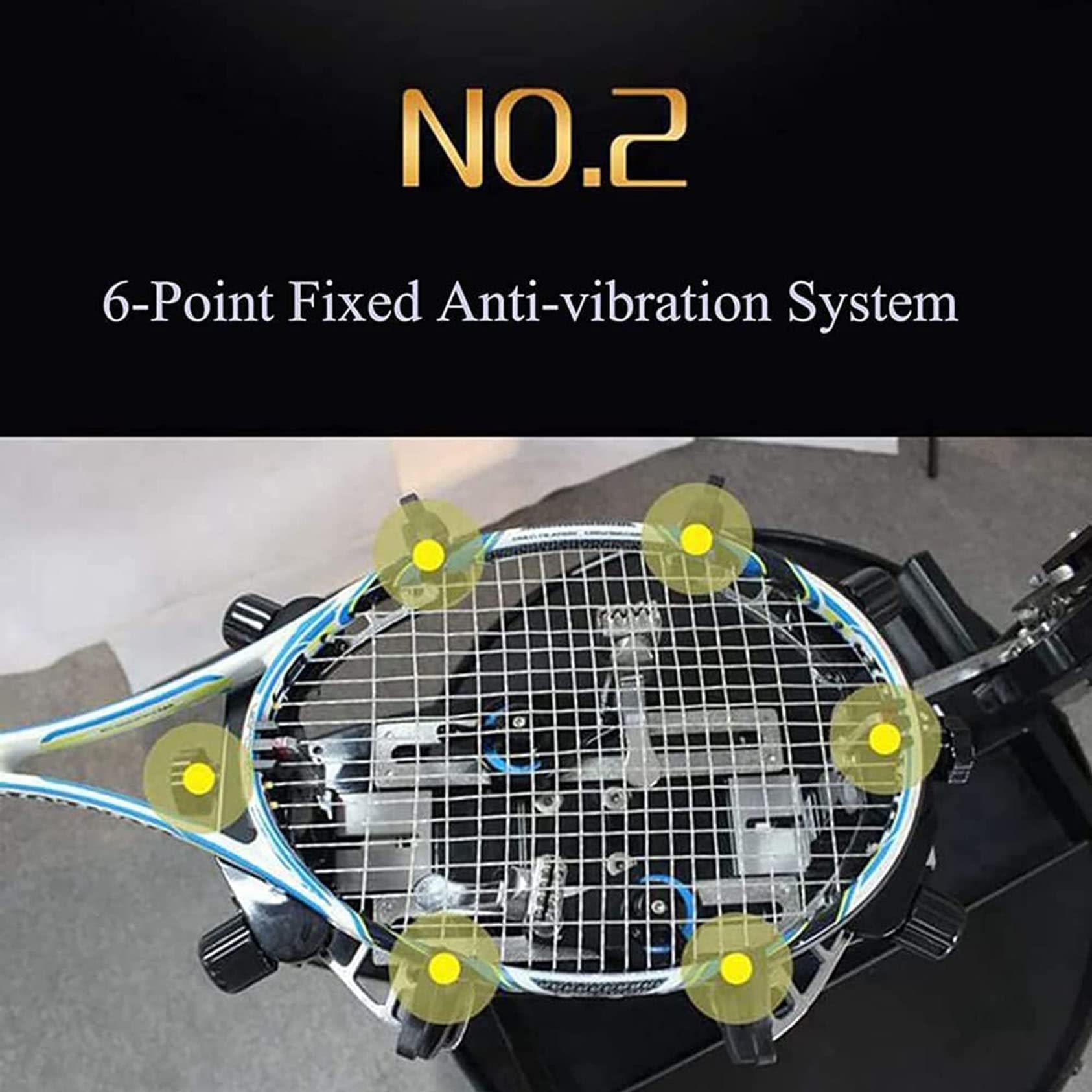 Mu00e1quina Encordado Tenis Raqueta Bu00e1dminton Resorte Cuotas