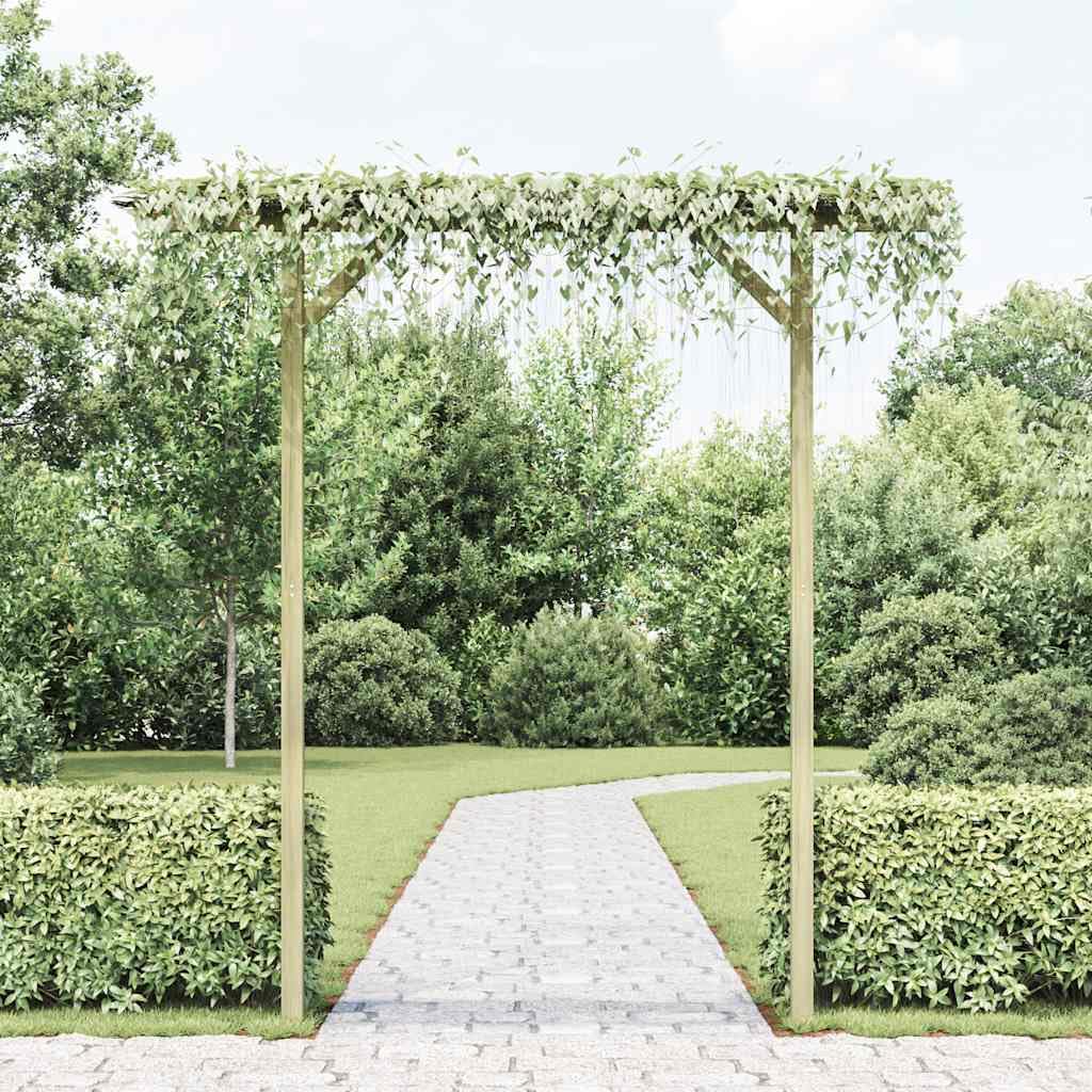 vidaXL Gartenlaube 200 x 40 x 205 cm Holz