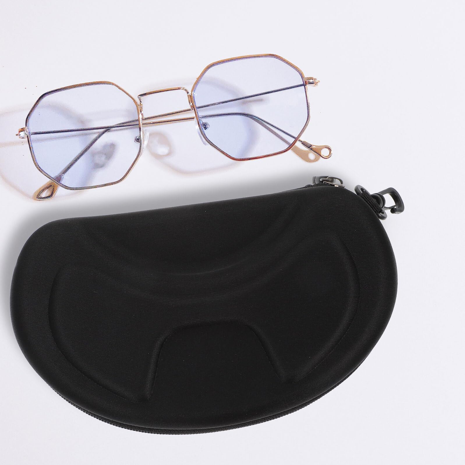 Gatuida 1 Custodia per Occhiali Portatile con Cerniera Astuccio per Sole e Goggles Protezione Design Versatile e Resistente per Viaggi e Quotidianità