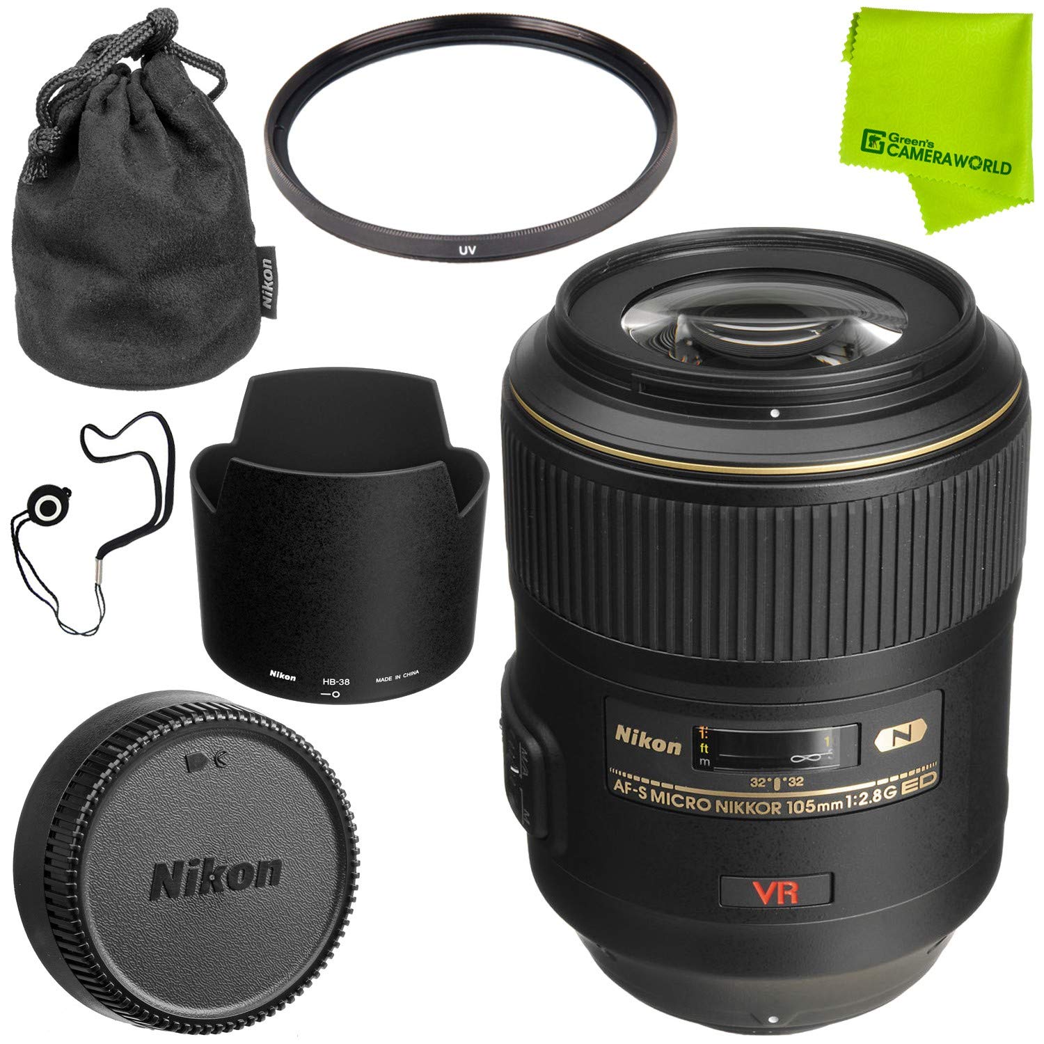 Nikon AF-S MICRO NIKKOR 105ｍｍ f/2.8G VR Amazon.com : Nikon AF-S VR Micro-NIKKOR 105mm f/2.8G IF-ED Lens
