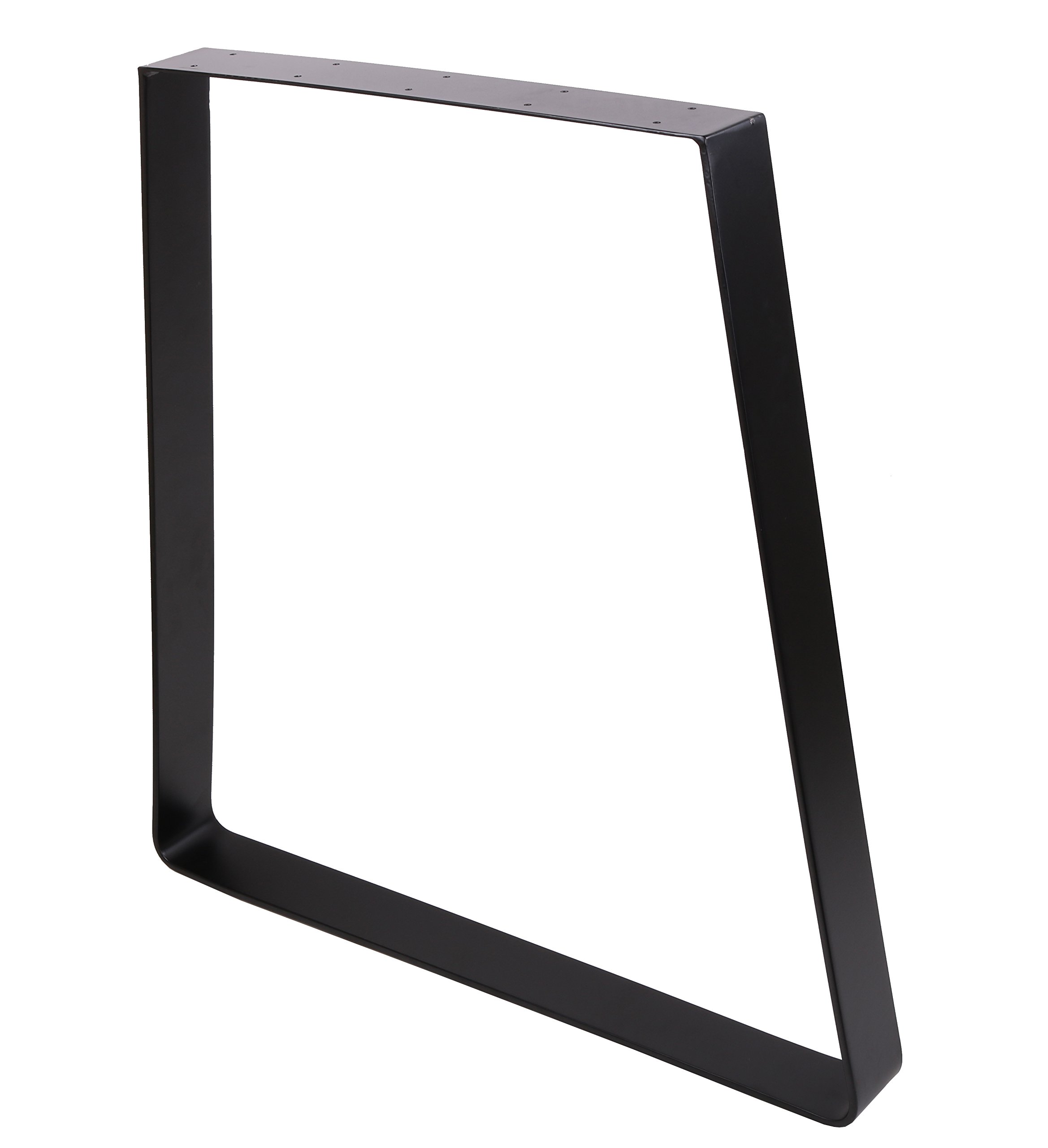Buy ECLV 2 x 28" Dining Table Legs,Trapezoid Shaped Heavy Duty Steel