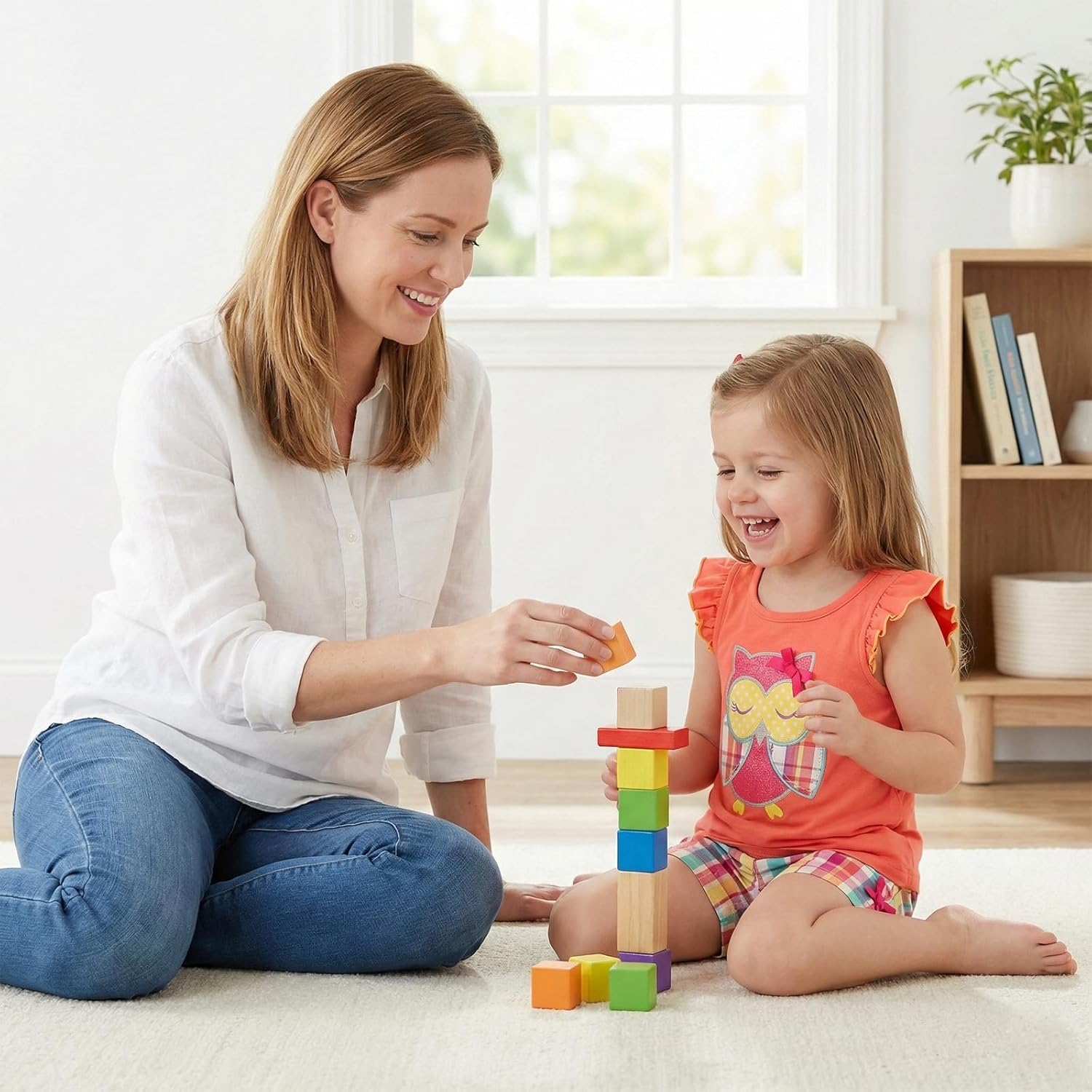 Bumeex Toddler Girls Summer Outfit Cotton Top and Shorts Clothing Set - Image 2