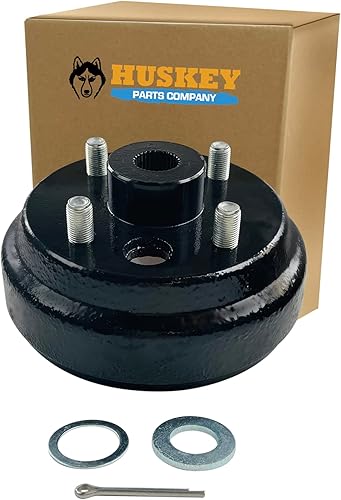 Golf Cart Brake Shoes, Brake Hub Drum 30 Teeth Die Casting Fine Splined for EZGO Gas 4 Cycle 91-Up, RXV Gas, Marathon, Medalist, Shuttle 46, ST
