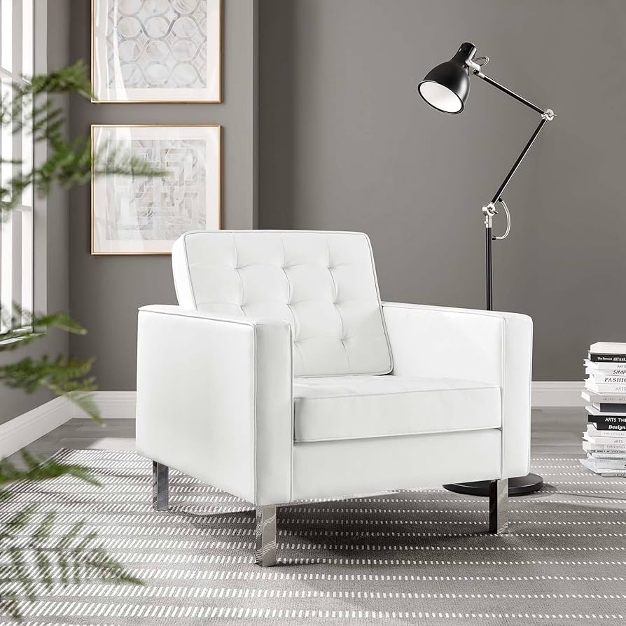 Amazon.com: Modway EEI-3391- Loft Tufted Button Faux Leather