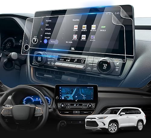 Vista 72 de LFOTPP Protector de pantalla F150 para 2015-2021 2022 2023 F*ord F 150 F150 F250 F350 F450 sync2 sync3 Coupé Hatchback 8 pulgadas navegación vidrio