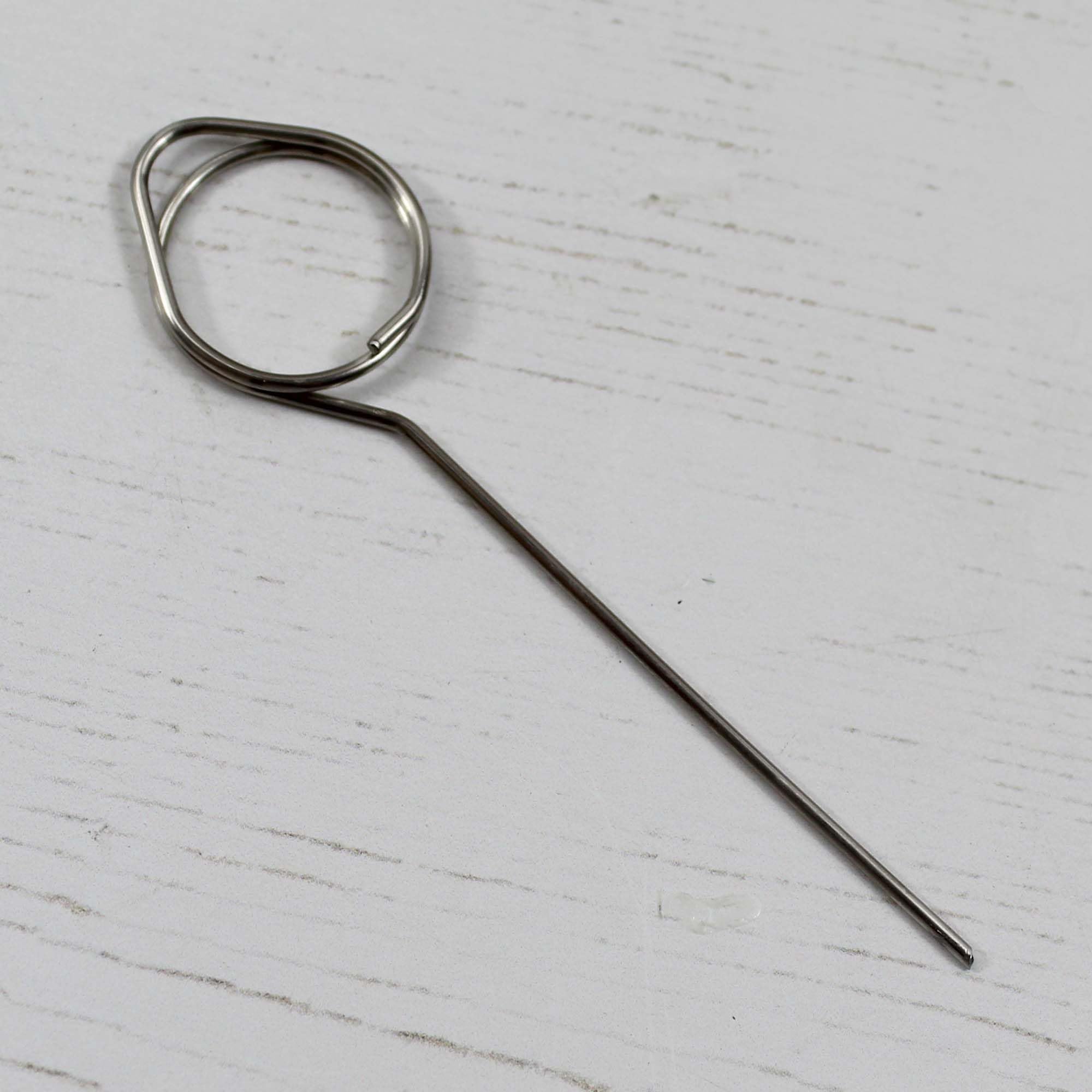 Espositore per etichette e cartoncini da macellaio, in acciaio inox, per alimenti, confezione da 100