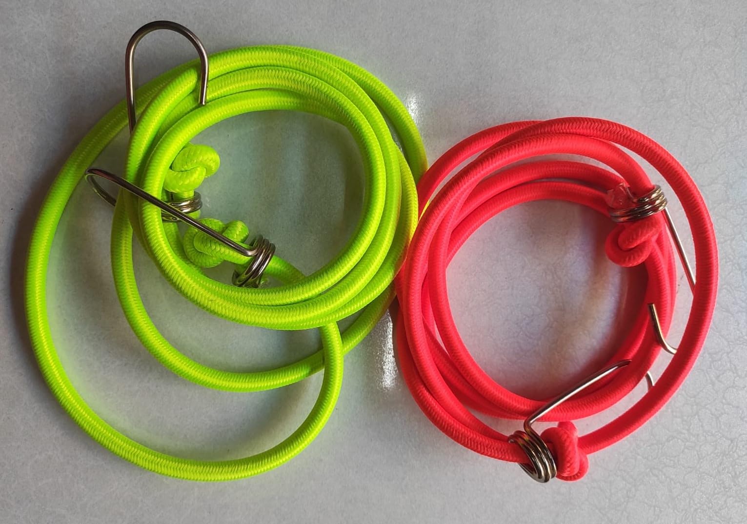 Ultra Flexible High Stretchable Elastic Rope with Hook Cloth Hanging Drying Packing Luggage Strap WrappingBungee Rope/Luggage Strap/Bungee Cord with 12 MM Diameter and Lenth 2mtr Metal Hooks(2 pcs)-image-40