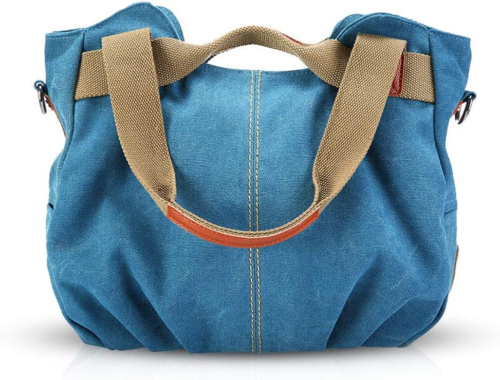 NICOLE&DORIS Canvas Tote Bags for Women Shoulder Bags Ladies Handbag Hobo Bag Women Crossbody Bag Casual Messenger Bag Shopper Tote Purse