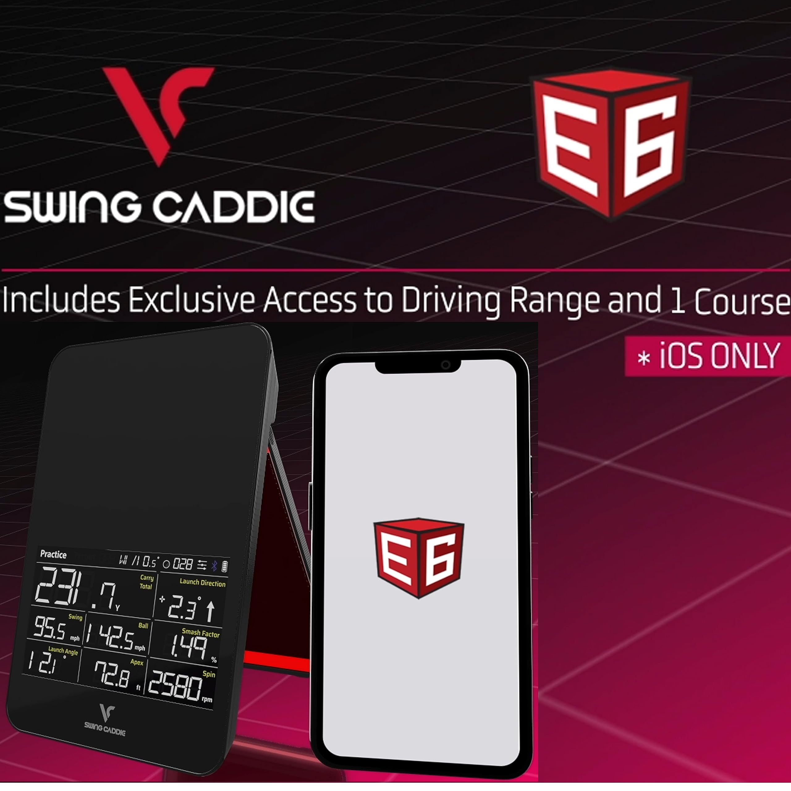Swing Caddie SC4 ゴルフスイングアナライザー 楽天市場】【ポイント10倍】ボイスキャディ SC4 弾道測定器