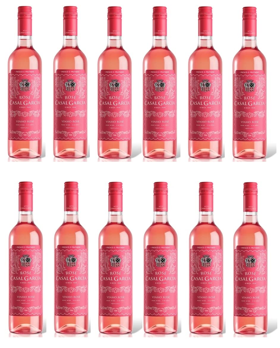 12x 0,75l - Casal Garcia - Rosé - Vinho Verde D.O.P. - Portugal - Rosé-Wein halbtrocken