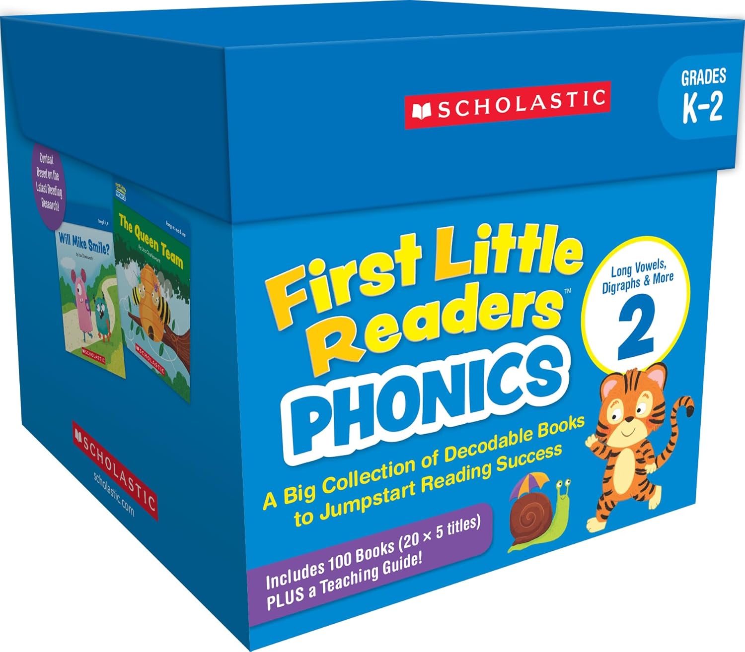 First Little Readers: Phonics Set 2 / Long Vowels, Digraphs & More (Multiple-Copy Set): A Big Collection of Decodable Books for Beginning Readers      Hardcover – July 15, 2026