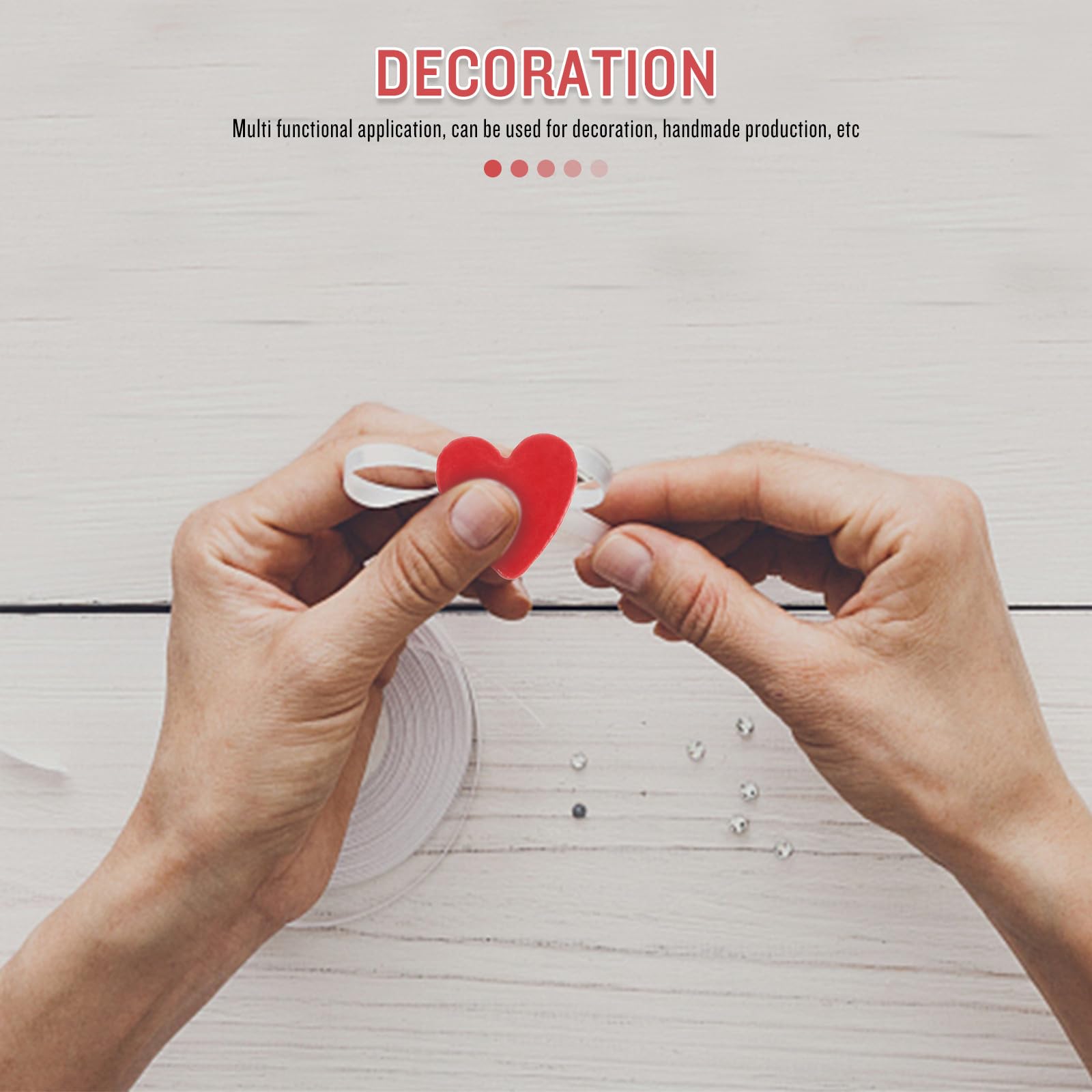 Azulejos de Cerámica para Bricolaje Decorativo en Forma de Corazón